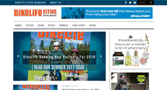 Desktop Screenshot of bikelifecities.com